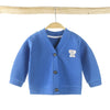 Fashion Baby Knitwear Cardigan Jacket Long Sleeved Cartoon Jacket Boys Knitted Sweater Wholesale - PrettyKid