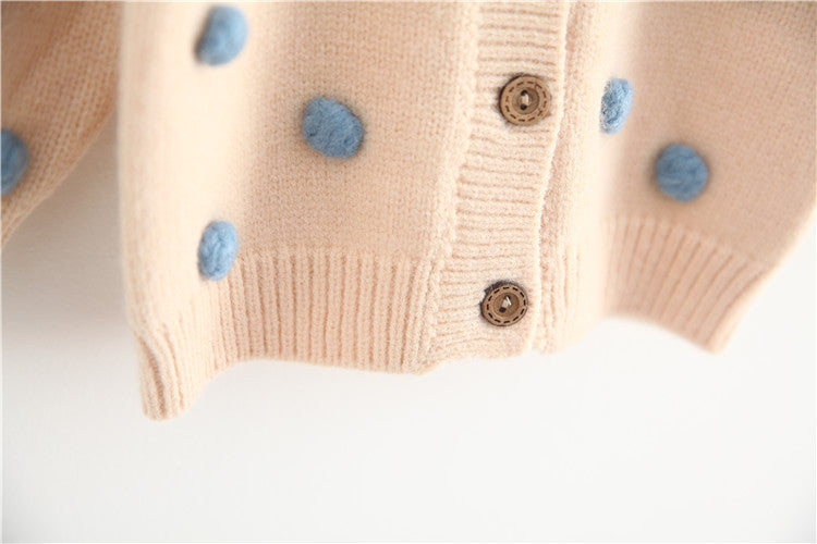 2021 Knitted Baby ClothesCardigan spring Winter Baby Knit Sweater wholesale - PrettyKid