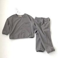 Stylish Children Suit Boys And Girls Long Sleeve Organic Clothes Kids Clothing Set Wholesale - PrettyKid