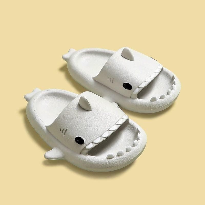 Summer Cute Shark Slides - PrettyKid