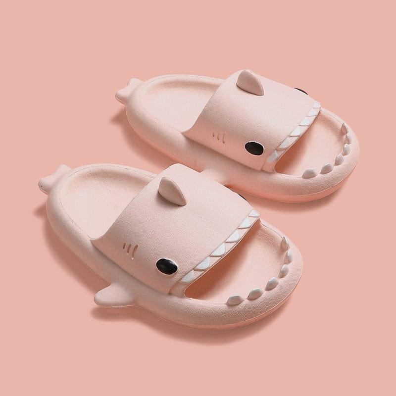 Summer Cute Shark Slides - PrettyKid