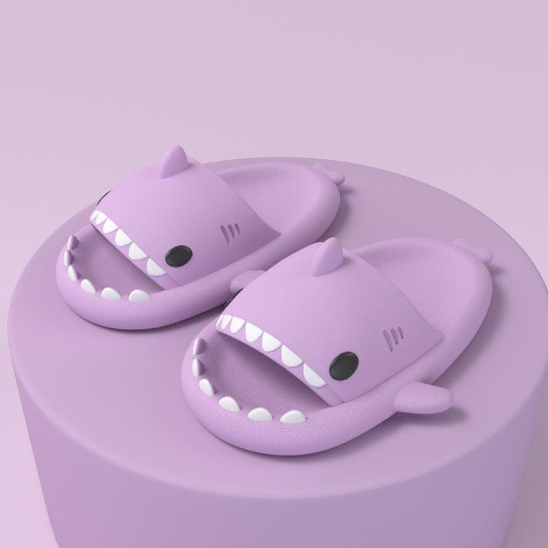 Summer Cute Shark Slides - PrettyKid