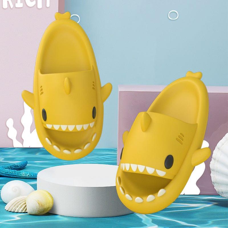 Summer Cute Shark Slides - PrettyKid