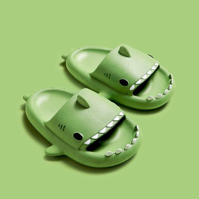 Summer Cute Shark Slides - PrettyKid