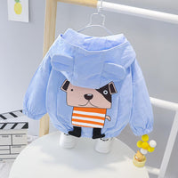 Girls Cute Cartoon Animal Long Sleeve Jackets - PrettyKid