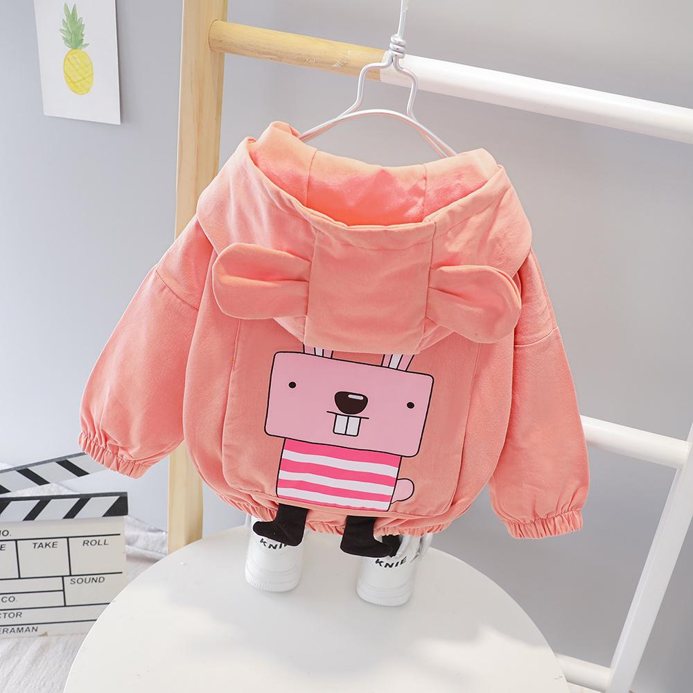 Girls Cute Cartoon Animal Long Sleeve Jackets - PrettyKid